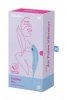 Masażer ssący łechtaczkowy Satisfyer Twirling Pro niebieski